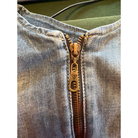 Guess Los Angeles Women’s Cropped Denim Jumpsuit‎ – Size 8 - Picture 16 of 16